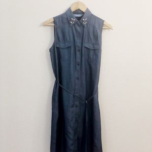 Simply Vera Vera Wang | Shirt Dress Jewel Collar